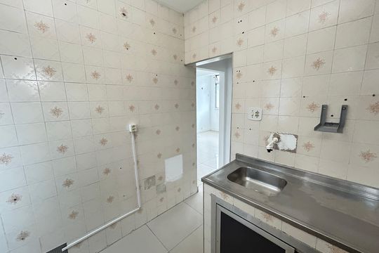 Cozinha de apartamento para alugar com 3 quartos, 58m² em Cascadura, Rio de Janeiro