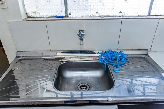 Cozinha de casa para alugar com 1 quarto, 40m² em Vila Mirante, São Paulo