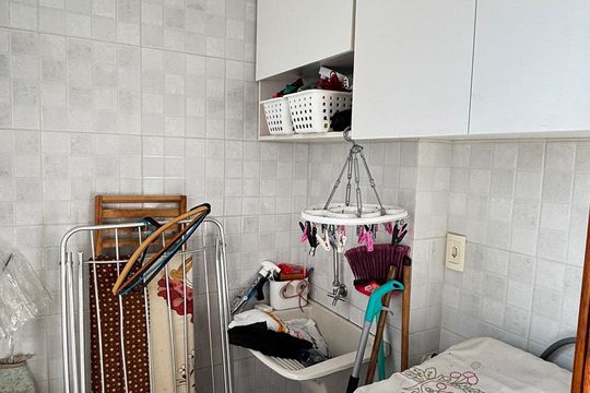 Área de Serviço de apartamento à venda com 2 quartos, 58m² em Parque Sao Vicente, Santo André