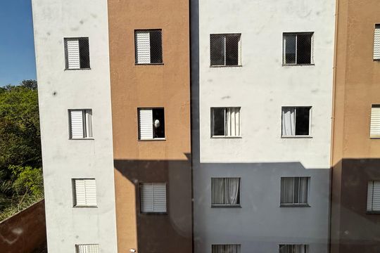 Sala - Sala de Jantar Vista de apartamento à venda com 2 quartos, 58m² em Parque Sao Vicente, Santo André