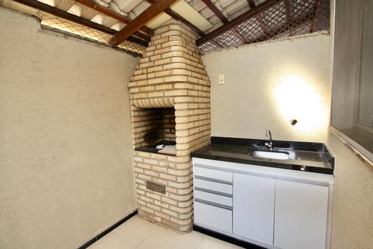 Cozinha e Área de Serviço de apartamento à venda com 2 quartos, 60m² em Parque Turistas, Contagem