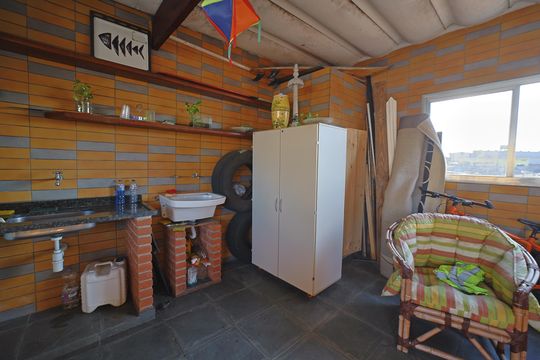 Área gourmet de casa à venda com 3 quartos, 125m² em Vila Talarico, São Paulo