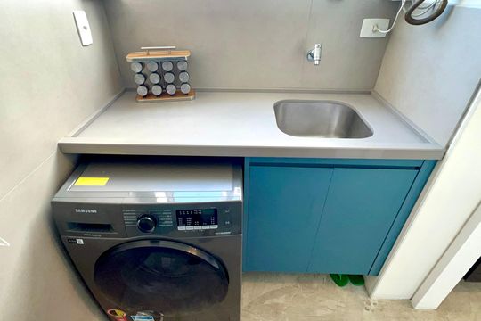 Área de Serviço de apartamento para alugar com 2 quartos, 103m² em Pinheiros, São Paulo