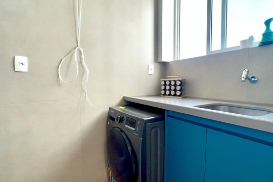 Área de Serviço de apartamento para alugar com 2 quartos, 103m² em Pinheiros, São Paulo
