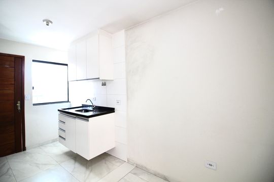 Sala/Cozinha de apartamento para alugar com 2 quartos, 41m² em Vila Marieta, São Paulo