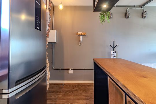 Cozinha de apartamento para alugar com 1 quarto, 40m² em Rio Branco, Porto Alegre