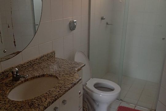 Banheiro de apartamento para alugar com 3 quartos, 80m² em Parque dos Lagos, Ribeirão Preto