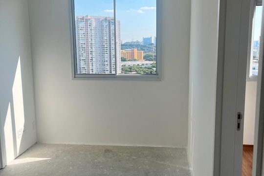 Sala de apartamento à venda com 2 quartos, 35m² em Santo Amaro, São Paulo