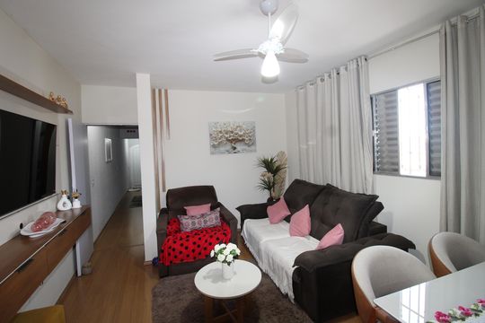 Sala 2 de casa à venda com 3 quartos, 125m² em Jardim Campos, São Paulo