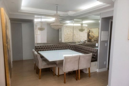 Sala de Jantar de apartamento à venda com 3 quartos, 70m² em Barcelona, São Caetano do Sul