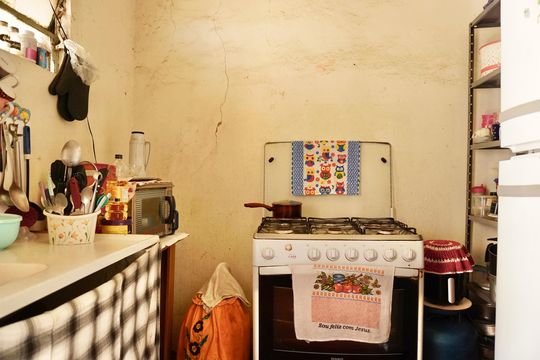 Cozinha e Área de Serviço de casa à venda com 2 quartos, 110m² em Sagrada Família, Belo Horizonte