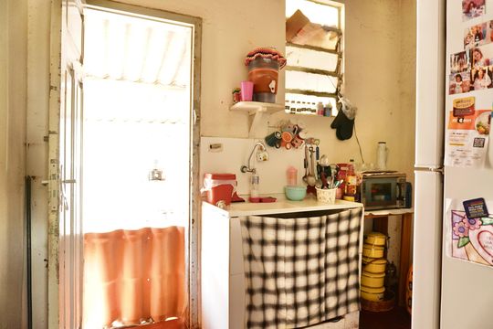 Cozinha  de casa à venda com 2 quartos, 110m² em Sagrada Família, Belo Horizonte