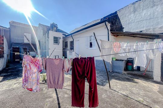 Área externa de casa para alugar com 1 quarto, 40m² em Guaiauna, São Paulo