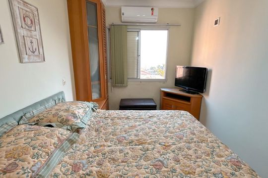 Quarto de apartamento para alugar com 2 quartos, 180m² em Jardim das Conchas, Guarujá