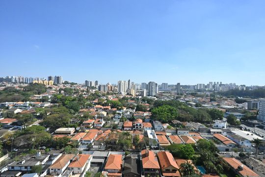 Vista da Suíte de apartamento para alugar com 2 quartos, 59m² em Vila Progredior, São Paulo