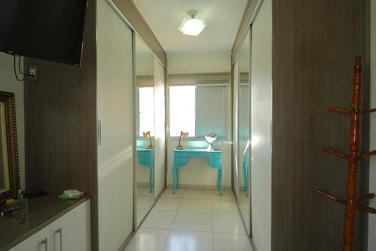 Suíte - Armários  de apartamento à venda com 3 quartos, 97m² em Centro, São Bernardo do Campo