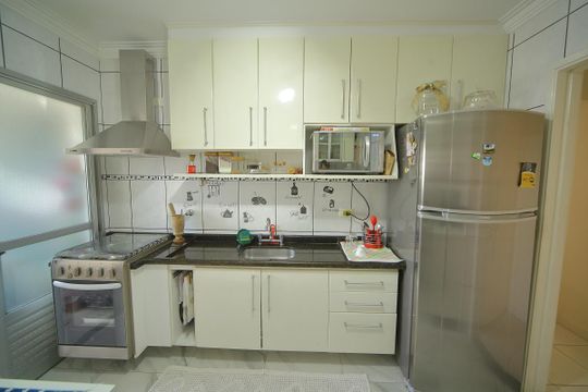 Cozinha  de apartamento à venda com 3 quartos, 97m² em Centro, São Bernardo do Campo