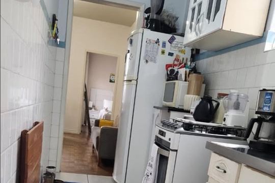 Cozinha de apartamento à venda com 2 quartos, 58m² em Cristo Redentor, Porto Alegre
