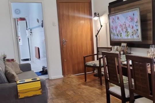 Sala de apartamento à venda com 2 quartos, 58m² em Cristo Redentor, Porto Alegre