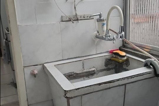 Área de serviço de apartamento à venda com 2 quartos, 58m² em Cristo Redentor, Porto Alegre