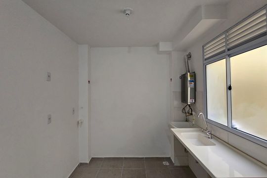 Cozinha de apartamento para alugar com 2 quartos, 40m² em Jardim Alvorada, Nova Iguaçu