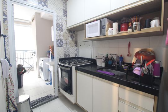 Cozinha de apartamento para alugar com 2 quartos, 62m² em Socorro, São Paulo