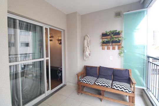 Varanda de apartamento para alugar com 2 quartos, 62m² em Socorro, São Paulo