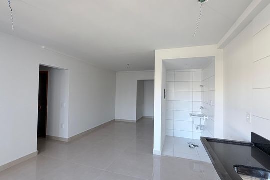 Cozinha de apartamento à venda com 2 quartos, 69m² em Setor Buneo, Goiânia