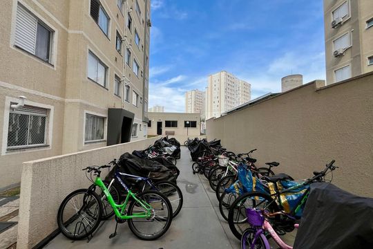 Área comum - Bicicletário  de apartamento para alugar com 2 quartos, 43m² em Parque Industrial, Campinas