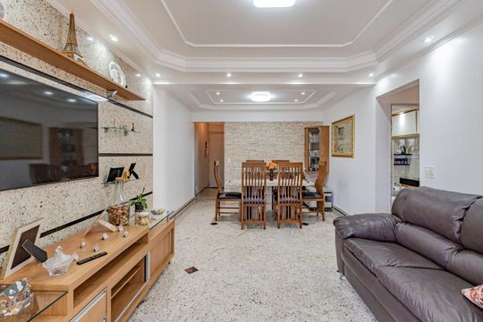 Sala de apartamento à venda com 3 quartos, 93m² em Vila Vermelha, São Paulo