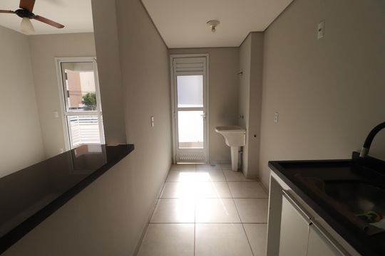 COZINHA  de apartamento para alugar com 2 quartos, 60m² em Residencial E Comercial Palmares, Ribeirão Preto