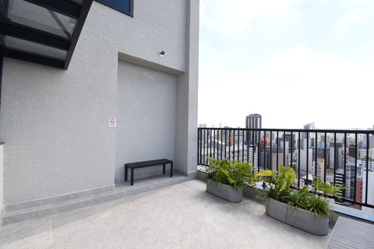 Área comum de apartamento para alugar com 1 quarto, 22m² em Centro, Curitiba