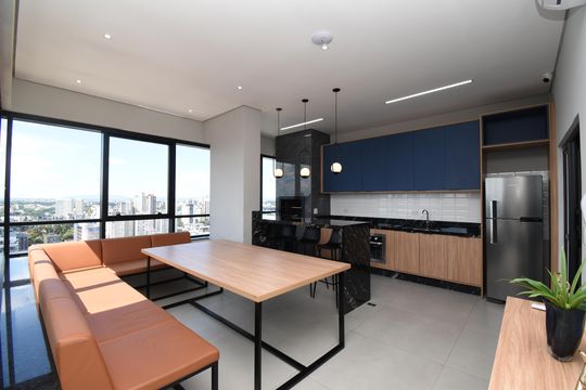 Área comum de apartamento para alugar com 1 quarto, 22m² em Centro, Curitiba