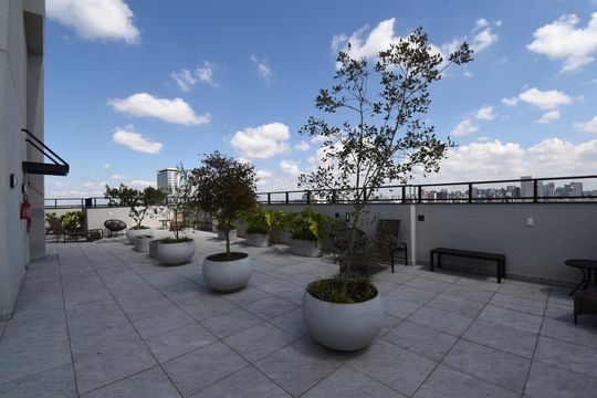 Área comum de apartamento para alugar com 1 quarto, 22m² em Centro, Curitiba
