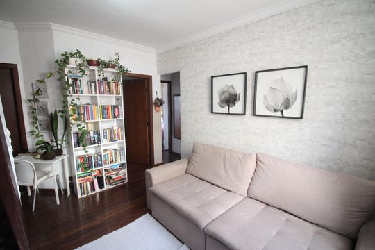 Sala de apartamento à venda com 3 quartos, 100m² em Novo Eldorado, Contagem