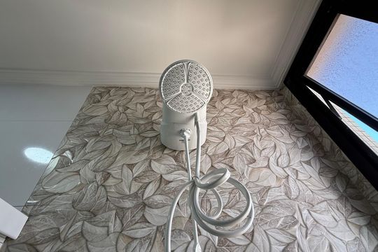 Banheiro Suíte de apartamento para alugar com 3 quartos, 143m² em Centro, Guarujá