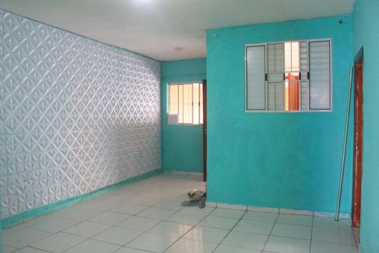 Sala de casa para alugar com 2 quartos, 124m² em Nova Gerti, São Caetano do Sul