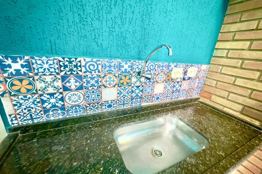 Churrasqueira de casa para alugar com 3 quartos, 132m² em Morros, Guarulhos