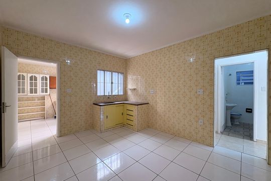 Cozinha de casa para alugar com 2 quartos, 85m² em Jardim Jamaica, Santo André