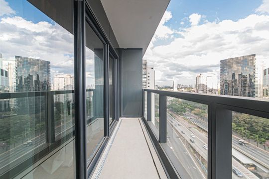 Varanda de apartamento para alugar com 1 quarto, 31m² em Vila Olímpia, São Paulo