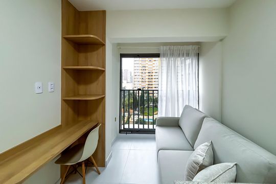 Apartamento para alugar com 1 quarto, 25m² em Pinheiros, São Paulo