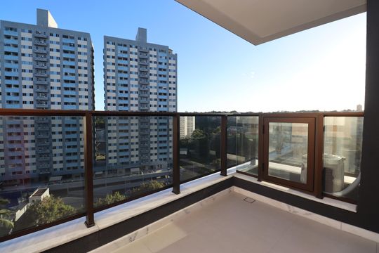 Varanda de kitnet/studio para alugar com 1 quarto, 36m² em Narandiba, Salvador