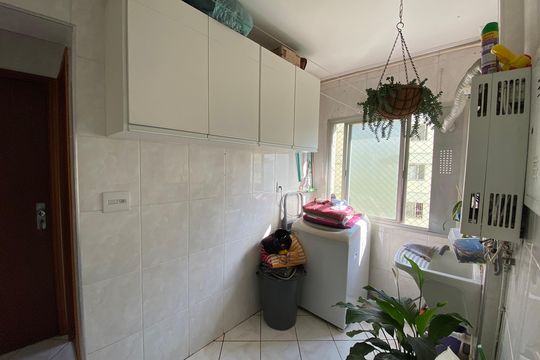 Área de Serviço de apartamento à venda com 3 quartos, 82m² em Jardim Esmeralda, São Paulo