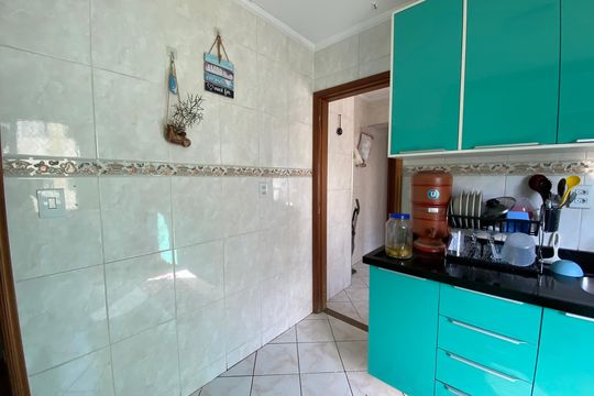 Cozinha de apartamento à venda com 3 quartos, 82m² em Jardim Esmeralda, São Paulo