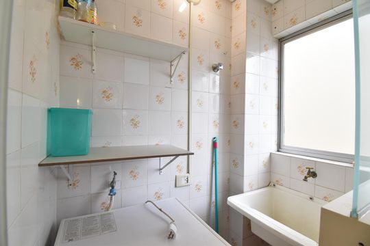 Área de Serviço de kitnet/studio para alugar com 1 quarto, 38m² em Centro, Curitiba
