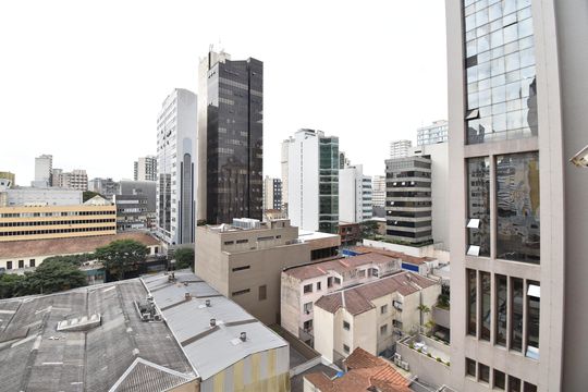 Vista do Studio de kitnet/studio para alugar com 1 quarto, 38m² em Centro, Curitiba