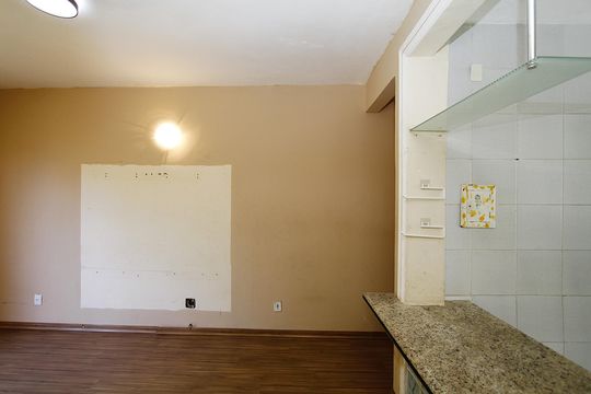 Sala de apartamento para alugar com 3 quartos, 84m² em Estrela Dalva, Belo Horizonte