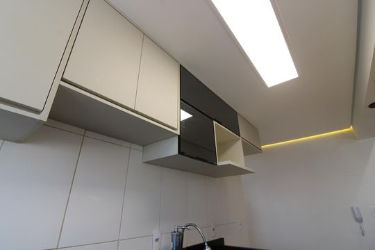 Cozinha de apartamento para alugar com 2 quartos, 63m² em Jardim Matarazzo, São Paulo