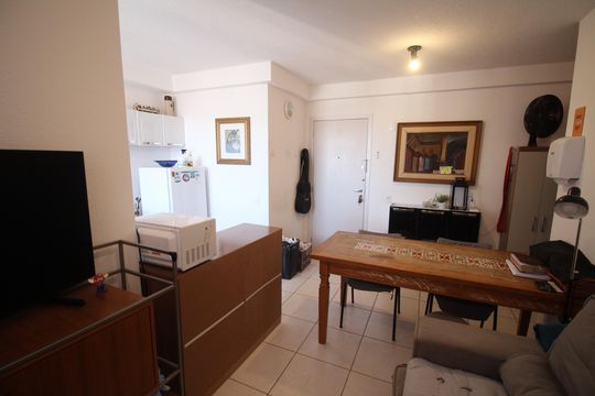 Sala de apartamento à venda com 2 quartos, 50m² em Jk, Contagem