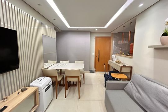 Apartamento à venda com 1 quarto, 45m² em Castelo, Belo Horizonte